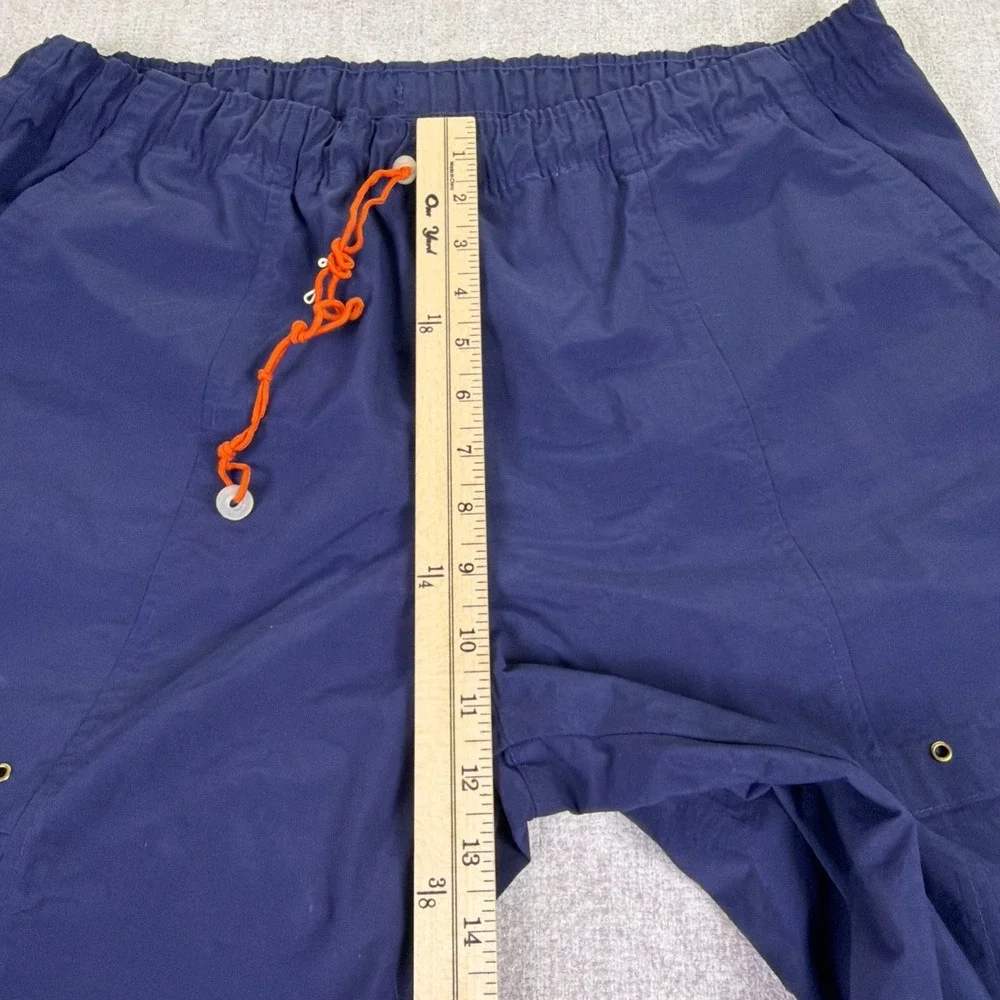 VTG Nike Ripstop Nylon‎ Track Pants Navy Blue Windbreaker Athletic Y2K Mens M